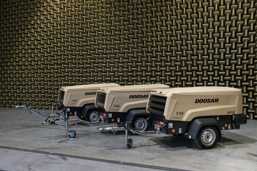 New Small Stage V Compressors from Doosan Portable Power
